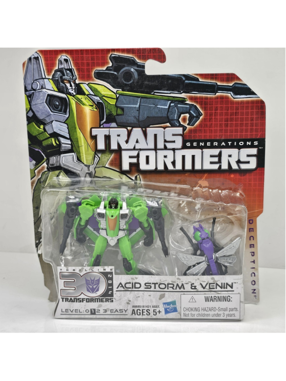 SEALED Transformers Generations ACID STORM & VENIN 30th Series 2 009 Legends NEW